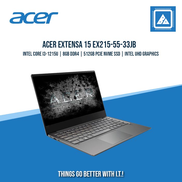 ACER EXTENSA 15 EX215-55-33JB i3-1215U/8GB/512GB NVME | BEST FOR STUDENTS AND FREELANCERS LAPTOP ACER EXTENSA 15 EX215-55-33JB i3-1215U/8GB/512GB NVME | BEST FOR STUDENTS AND FREELANCERS LAPTOP